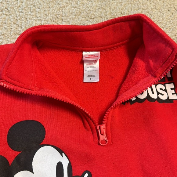 Disnny Mickey Mouse  toddler boy zip up sweatershirt - Picture 2 of 4